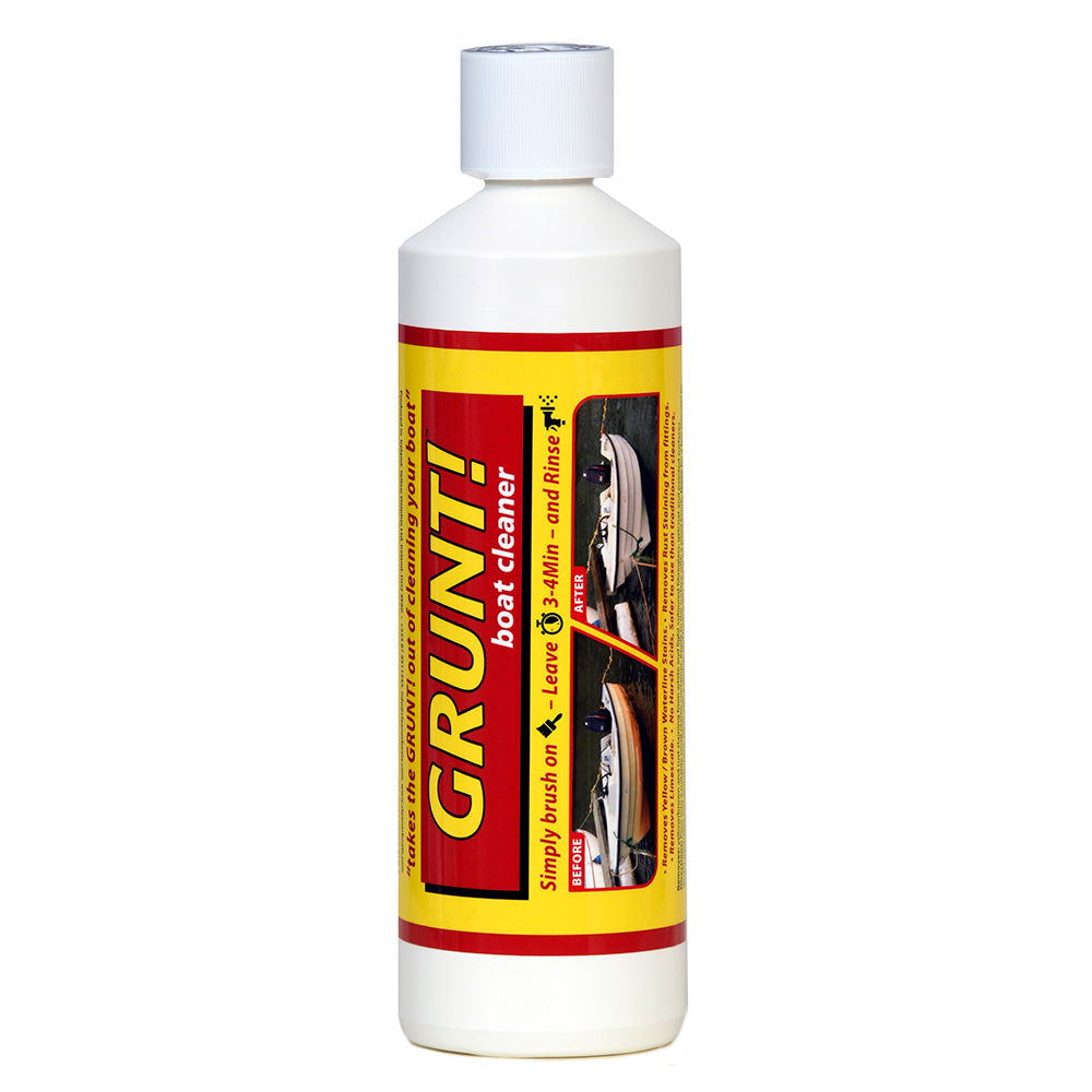 GRUNT! 16oz Boat Cleaner - Removes Waterline Rust Stains