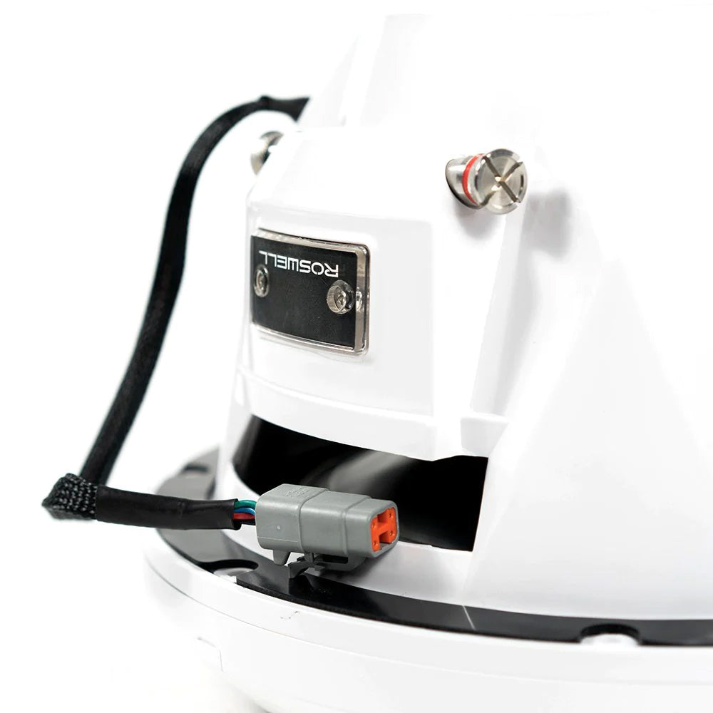 Roswell R1 10" Subwoofer - White - 250W RMS 500W Peak Power