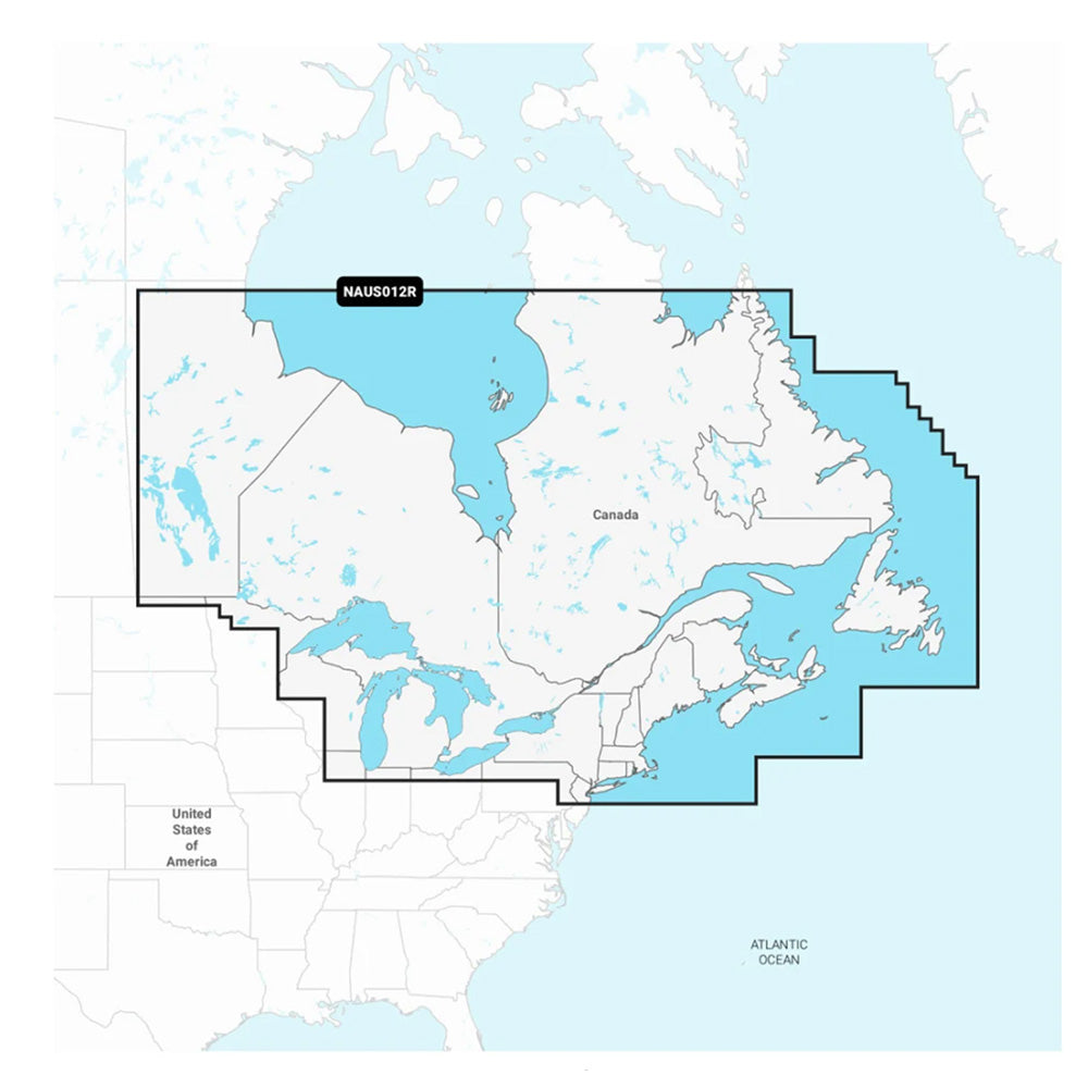 Navionics NAUS012R - Canada, East Great Lakes - Navionics+