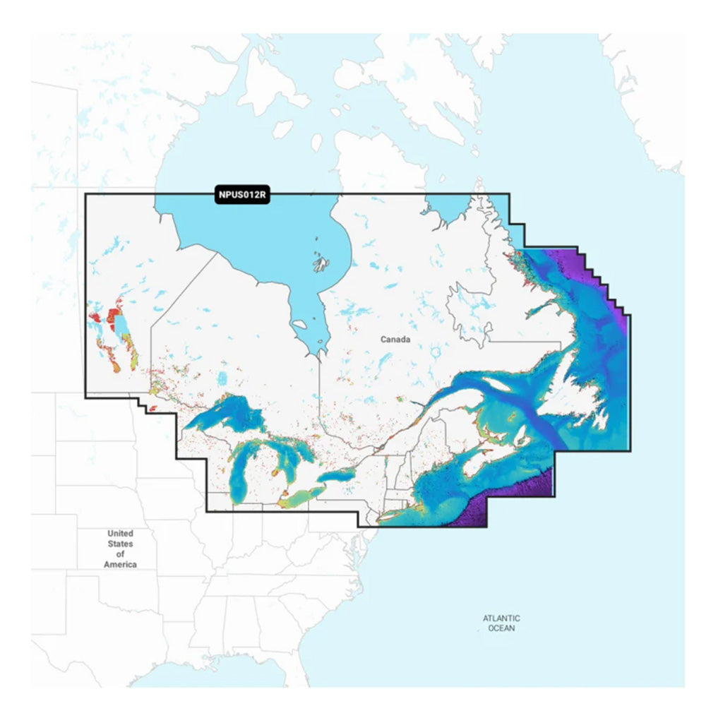 Navionics Platinum+ NPUS012R - Canada, East Great Lakes