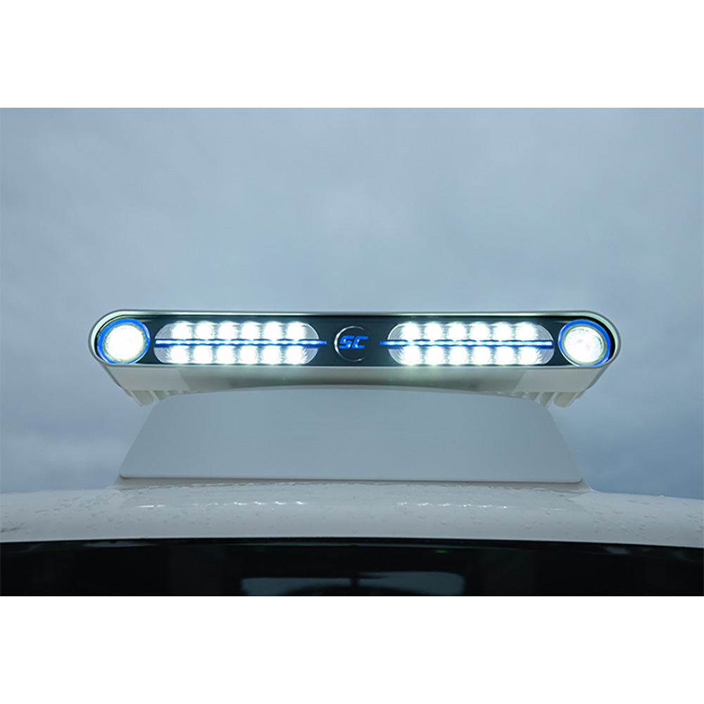 Shadow-Caster Eagle Ray LED Light Bar - White Housing Dual Optics