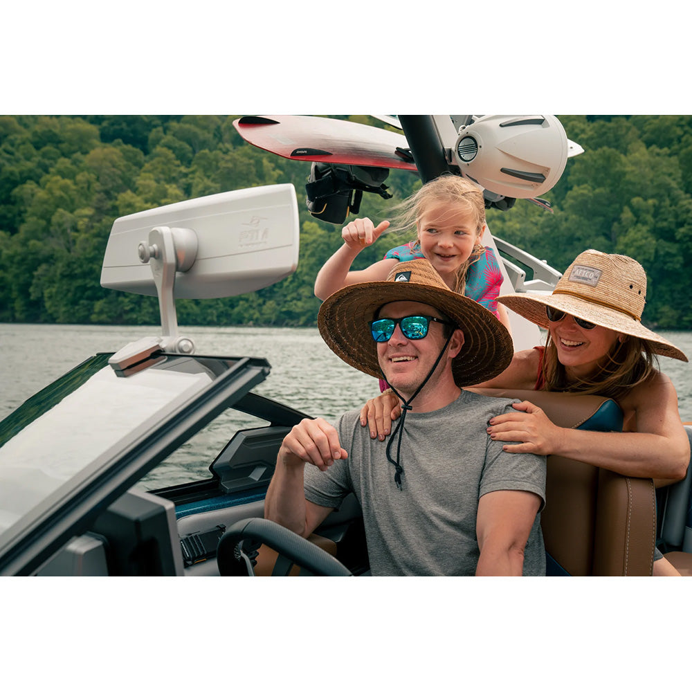 PTM Watersports VR-140 Elite Mirror - 6 x 20 - 140 Degree View - Grey