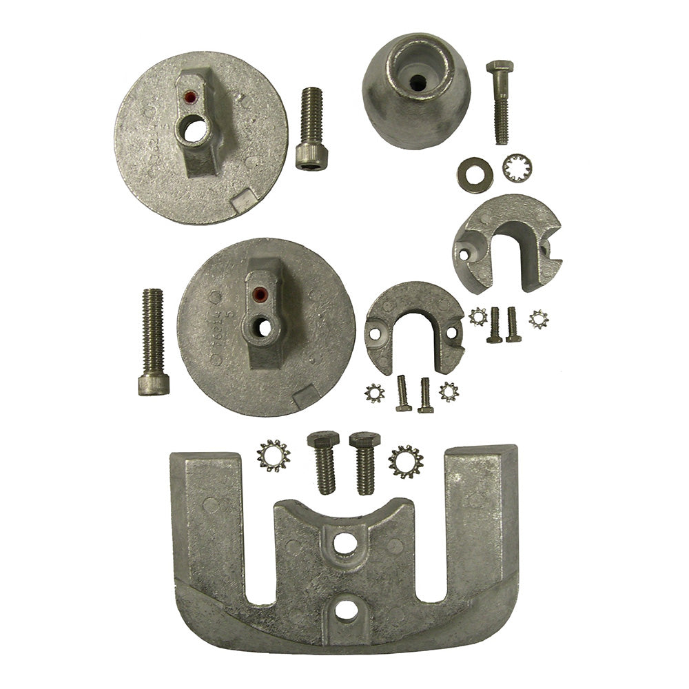 Performance Metals Mercruiser Bravo 3 (2004 Later) Complete Anode Kit - Aluminum