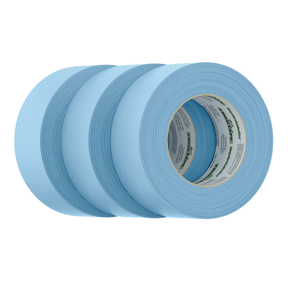FrogTape CP 250 Medium-High Adhesion Masking Tape - 48MM x 55M x 6-Pack - Light Blue - Rated f/250F