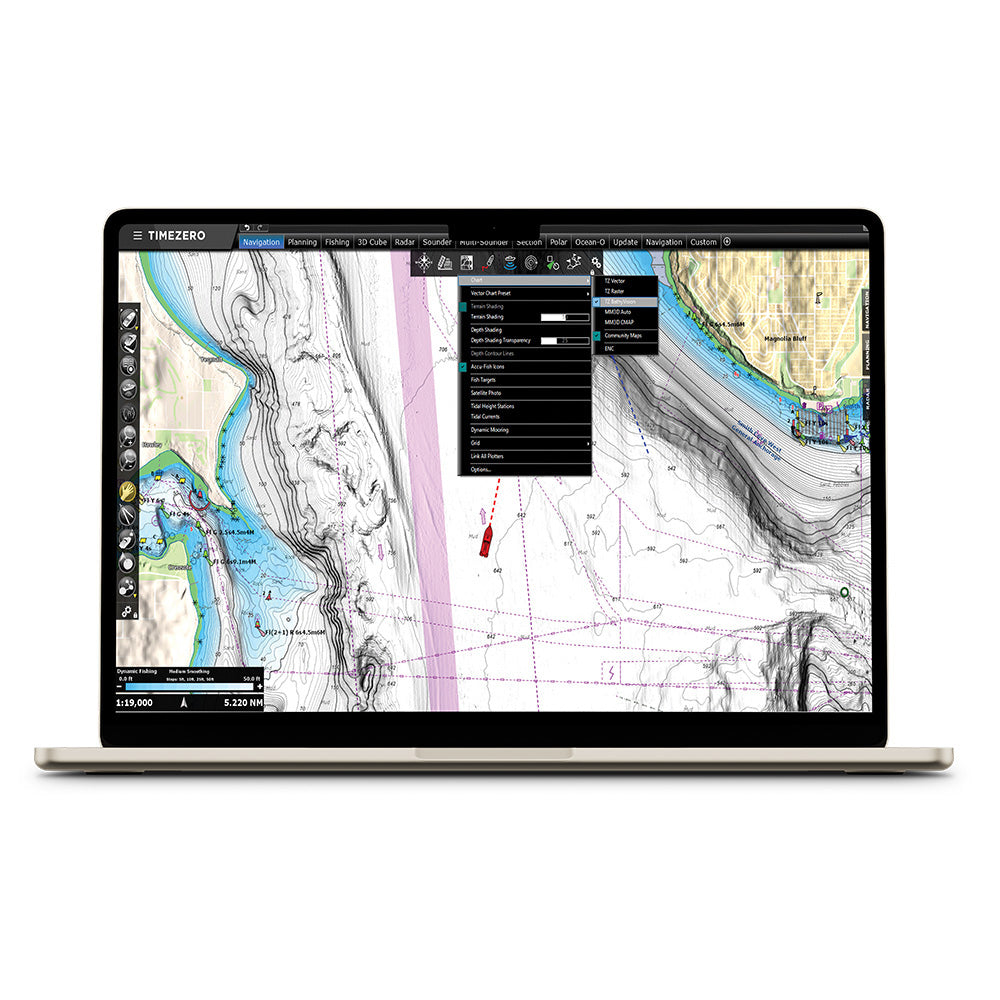 Nobeltec Upgrade From TZ Navigator to TZ Professional Valid 1-Year