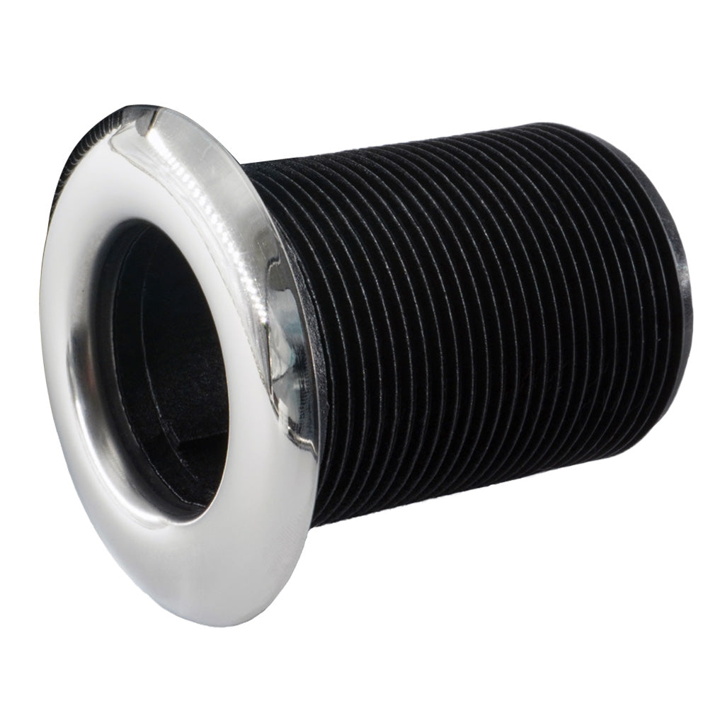 Forespar Pro Series Valve Stainless Steel Capped Thru-Hull Fits 1/2"-3/4"