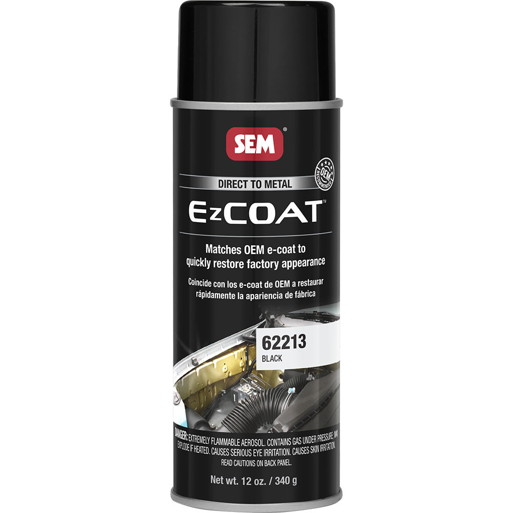 SEM Ez Coat - 16oz Aerosol Can - Black