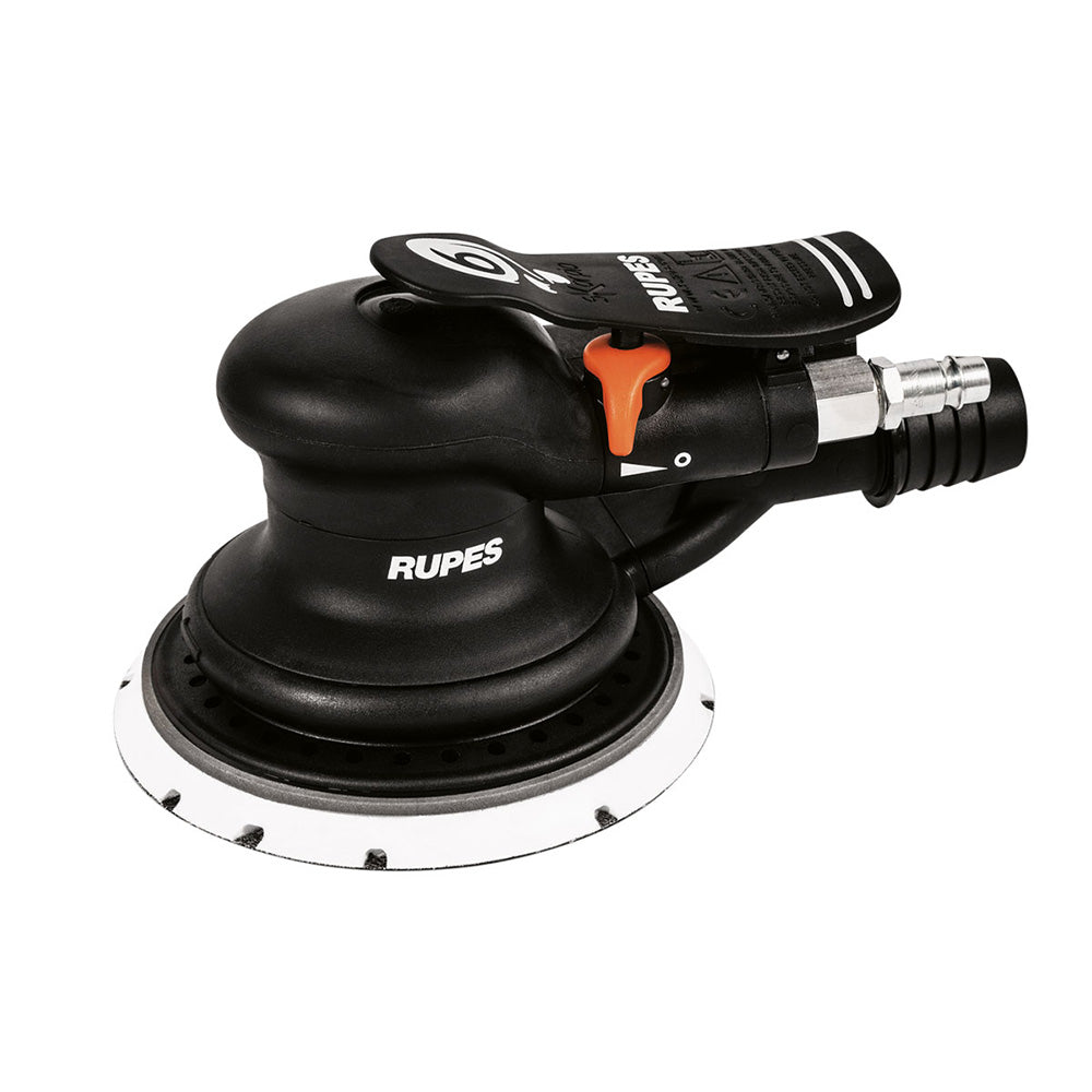 RUPES Random Orbital Palm Pneumatic Sander w/125mm Pad 6mm Orbit-Skorpio III (Central Vac)