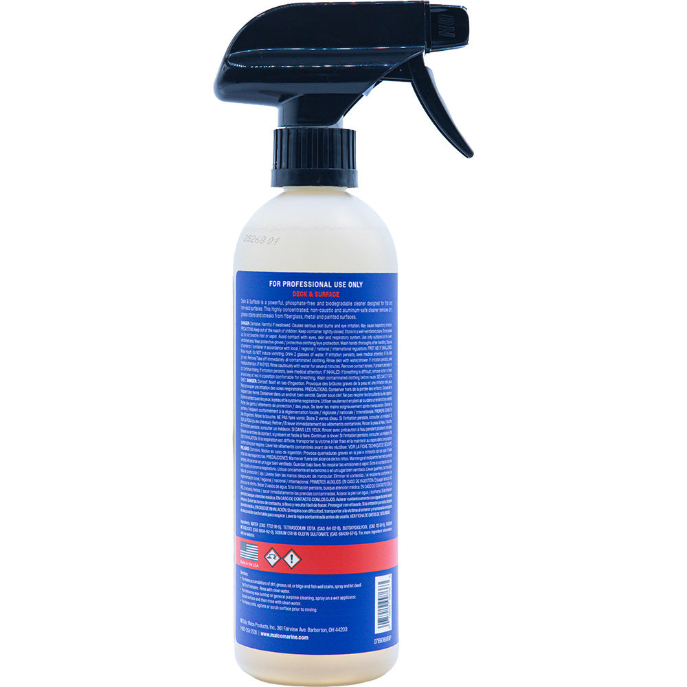 Malco Deck Surface Spray All Purpose Cleaner - 16oz