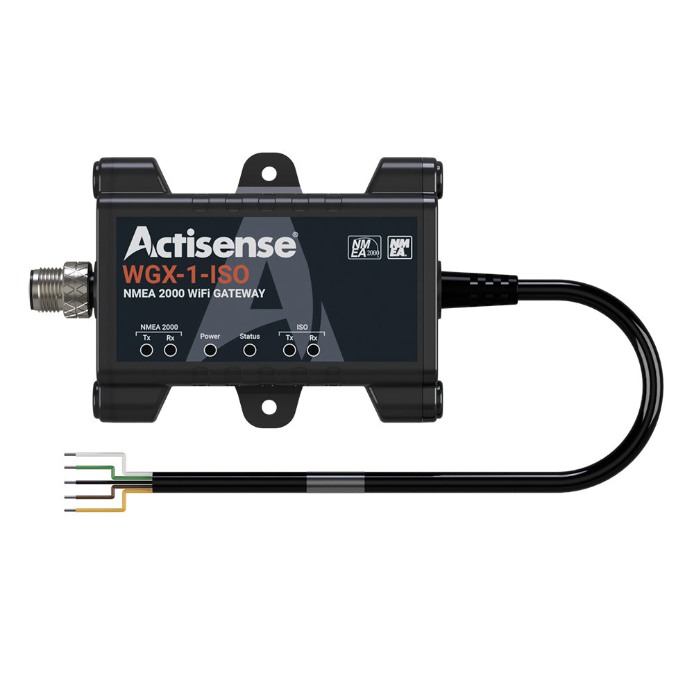 Actisense NMEA 0183 to NMEA2000 Gateway w/WiFi PC Interface - ISO Connection