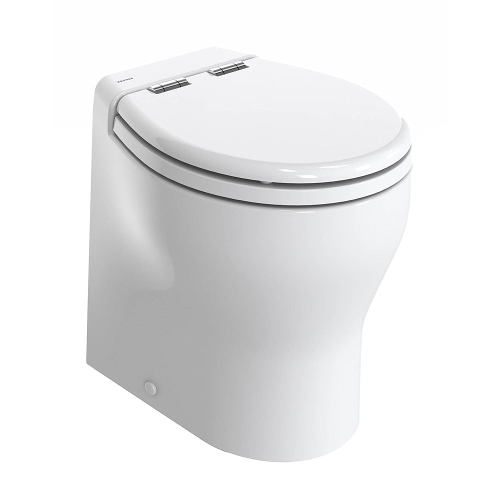 Thetford Silence 2G w/Wood Polyester Soft Close Seat Standard Solenoid - High, White, 12V
