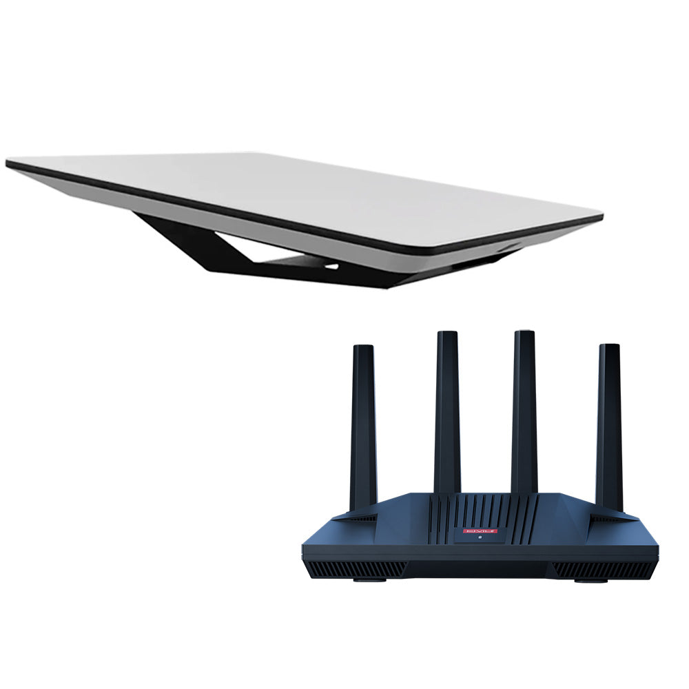 KVH Starlink Performance Gen 2 Kit w/CommBox Edge Core Communications Gateway Wi-Fi Router - Activation Service Plans Through KVH ONLY