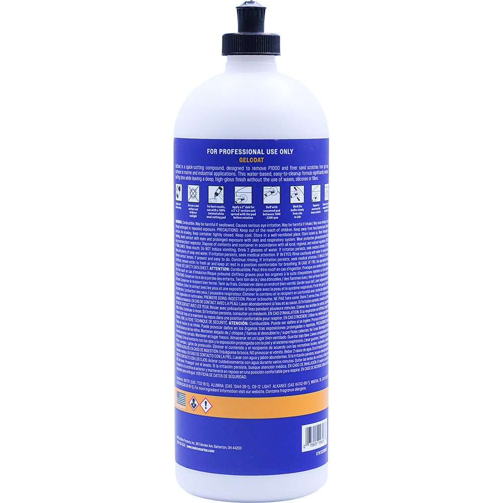 Malco Gel Coat Compound - 32oz