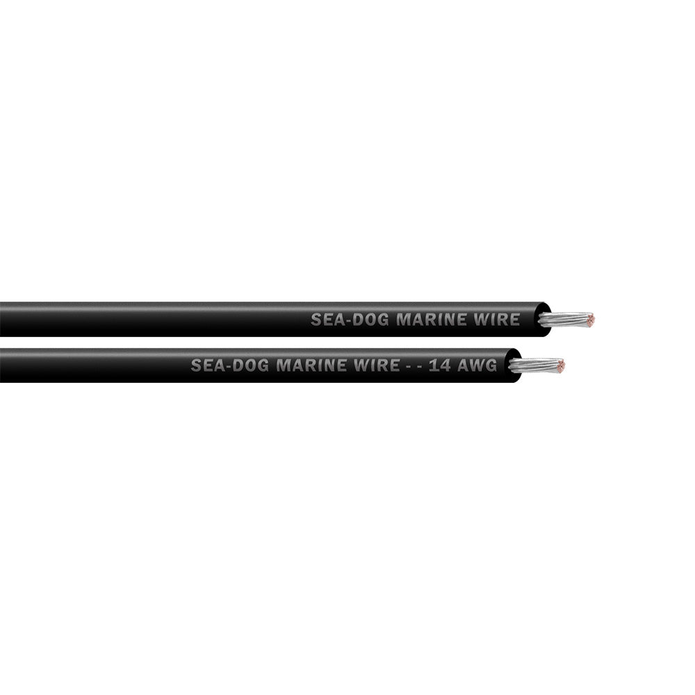 Sea-Dog 14 AWG Black Primary Wire - 500'