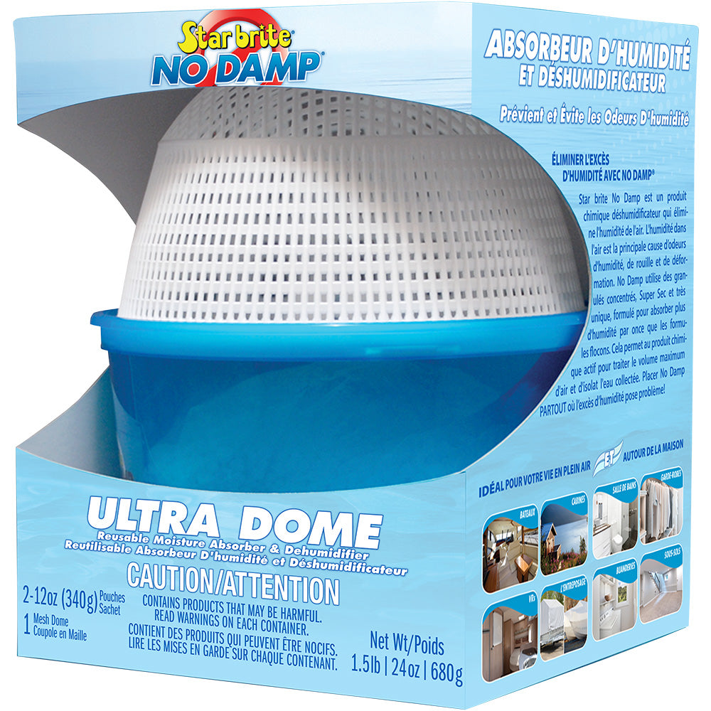 Star brite No Damp Ultra Dome Absorber Dehumidifier - 24 oz