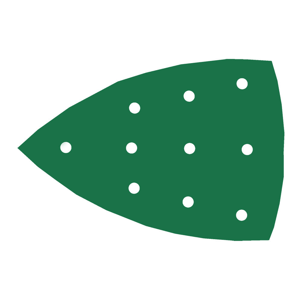 RUPES PROCUT Film Delta Abrasive Sheet 100mm x150mm (4" x 6") - 10 Holes - P80 Grit *Box of 50pcs