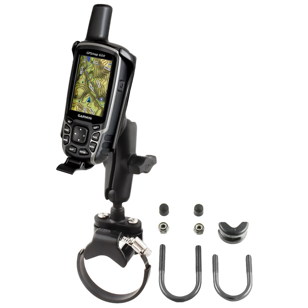 RAM Mount Garmin GPSMAP 62 Series ATV/UTV Strap Mount