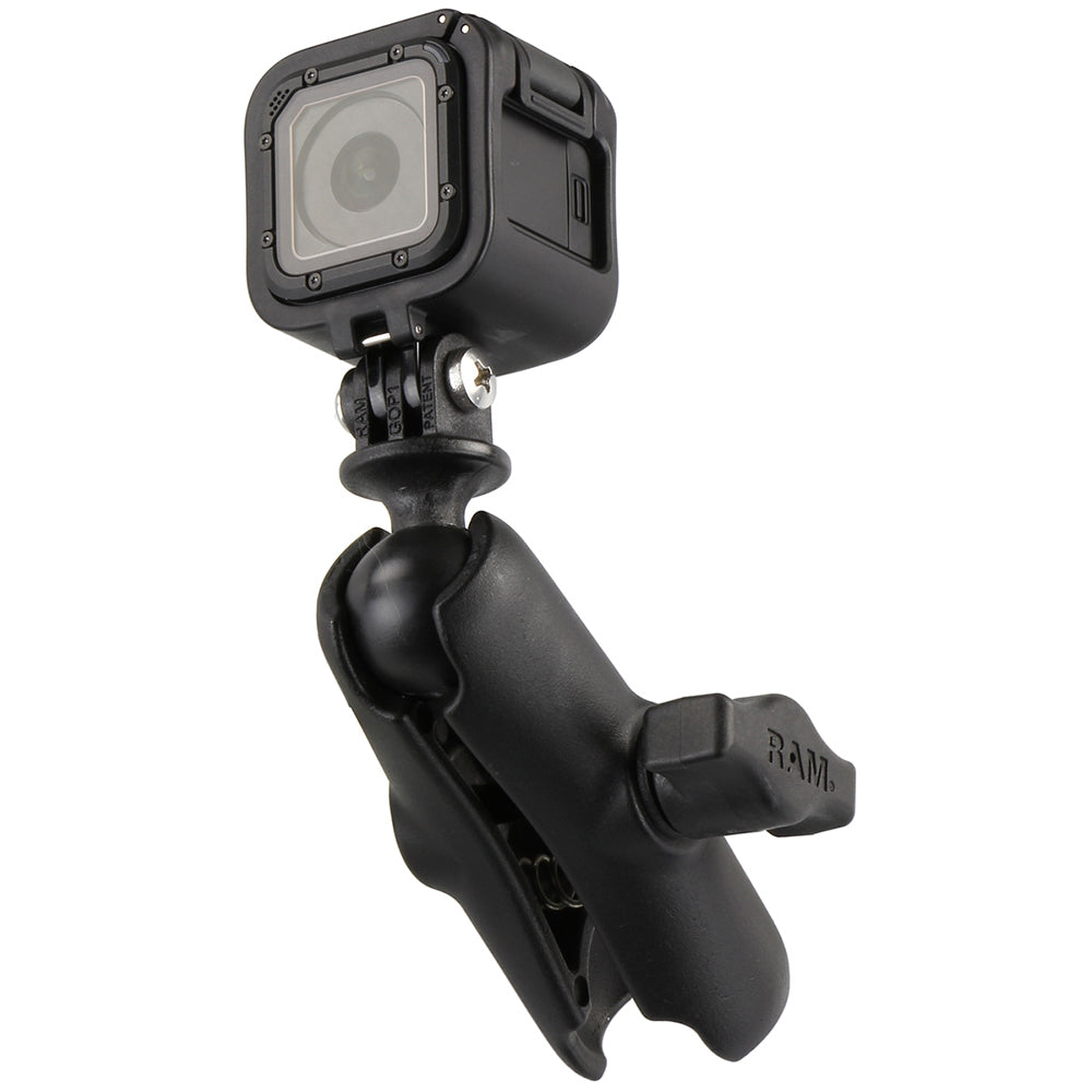 RAM Mount GoPro Hero Adapter with Double Socket Arm