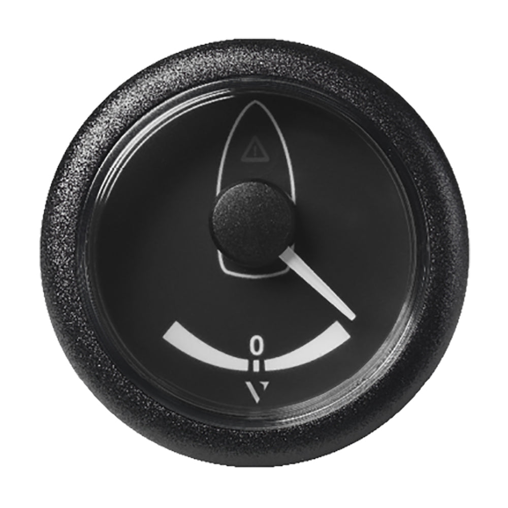 Veratron 52MM (2-1/16") ViewLine Rudder Angle Gauge 40 STB/Port - Black Dial Bezel