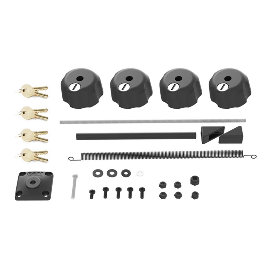 RAM Mount RAM Safe-N-Secure Locking Kit f/RAM Tough-Tray Swing Arms