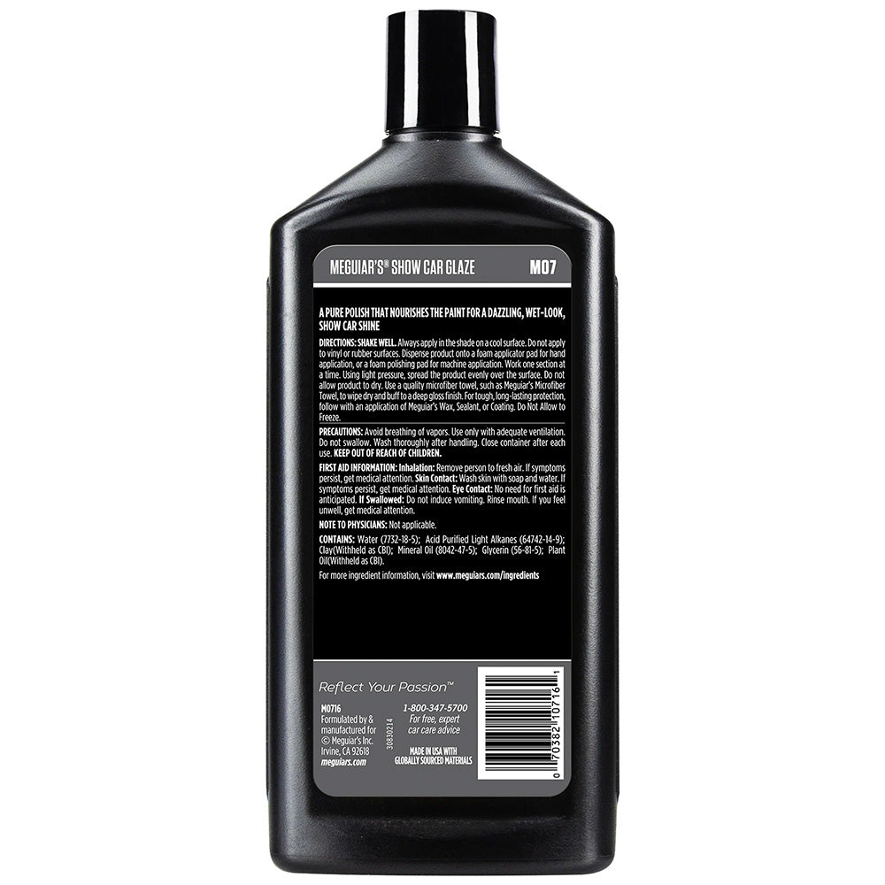 Meguiars Mirror Glaze Professional Show Car Glaze - 16oz