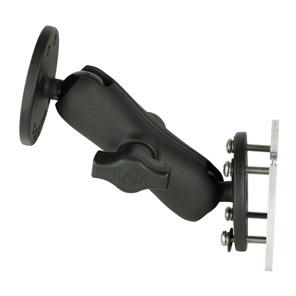 RAM Mount Double Ball Mount w/Backing Plate