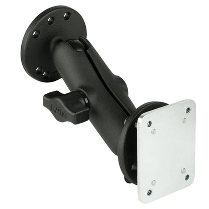 RAM Mount Double Ball Mount w/Backing Plate