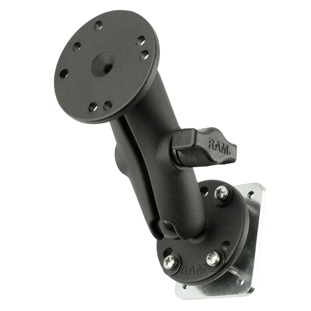 RAM Mount Double Ball Mount w/Backing Plate