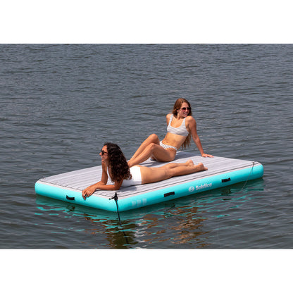 Solstice Watersports 8 x 5 Luxe Dock w/Traction Pad  Ladder