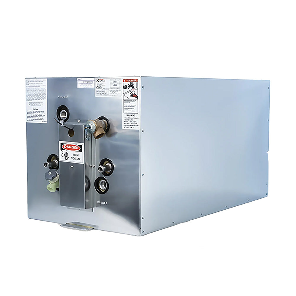 Kuuma 20-Gallon Water Heater 240V L1  L2 Wiring Front Heat Exchange - Horizontal