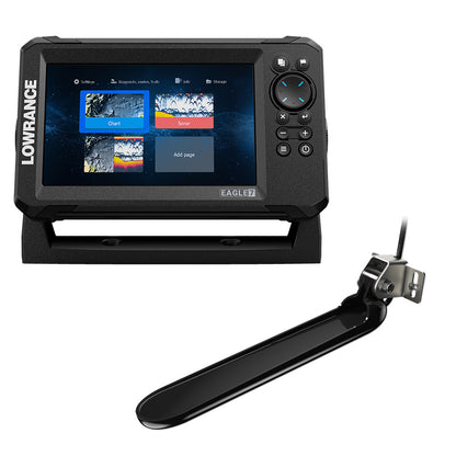 Lowrance Eagle 7 w/TripleShot Transducer  U.S. Inland Charts