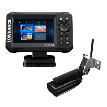 Lowrance Eagle 5 Combo - SplitShot Transducer w/C-MAP Charts