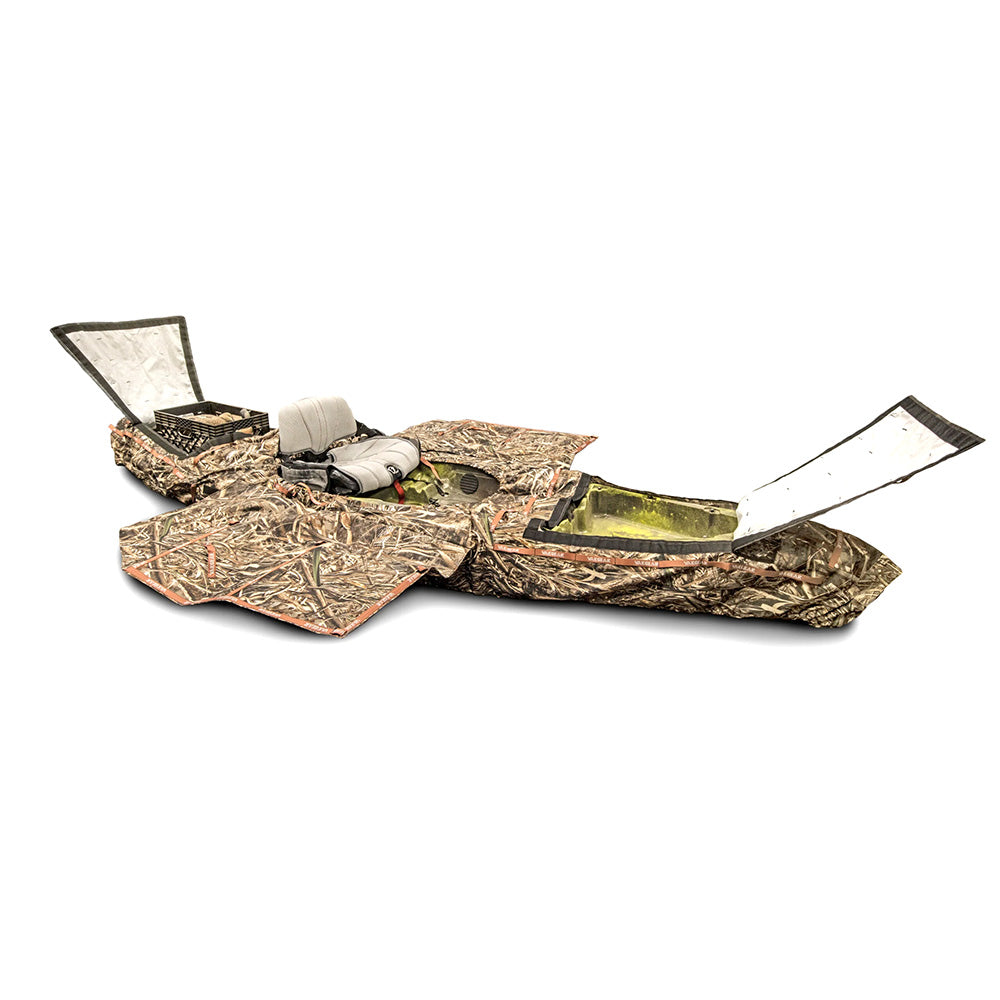 YakGear Ambush Camo Kayak Cover  Hunting Blind