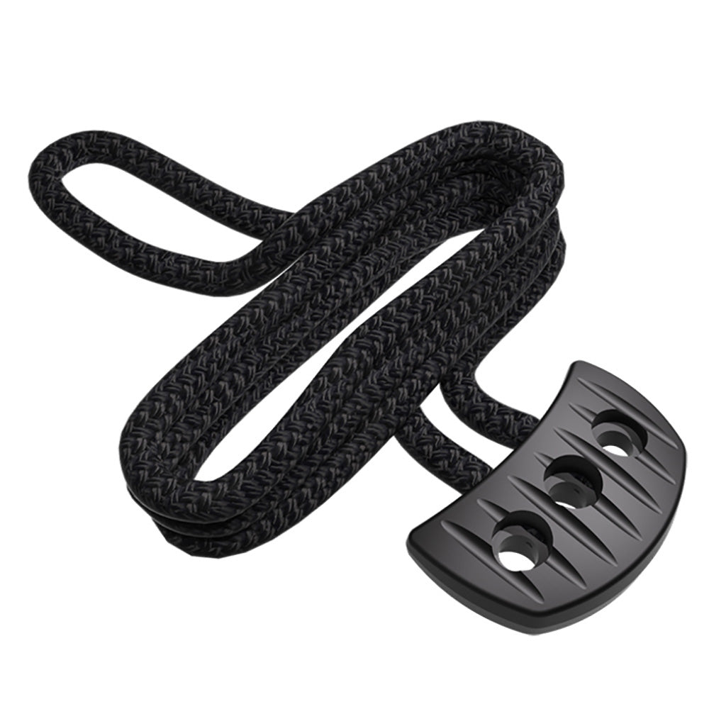 Snubber PULL w/Rope - Black