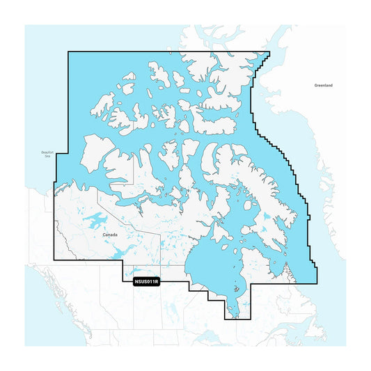 Garmin Navionics+ NSUS011R Canada North