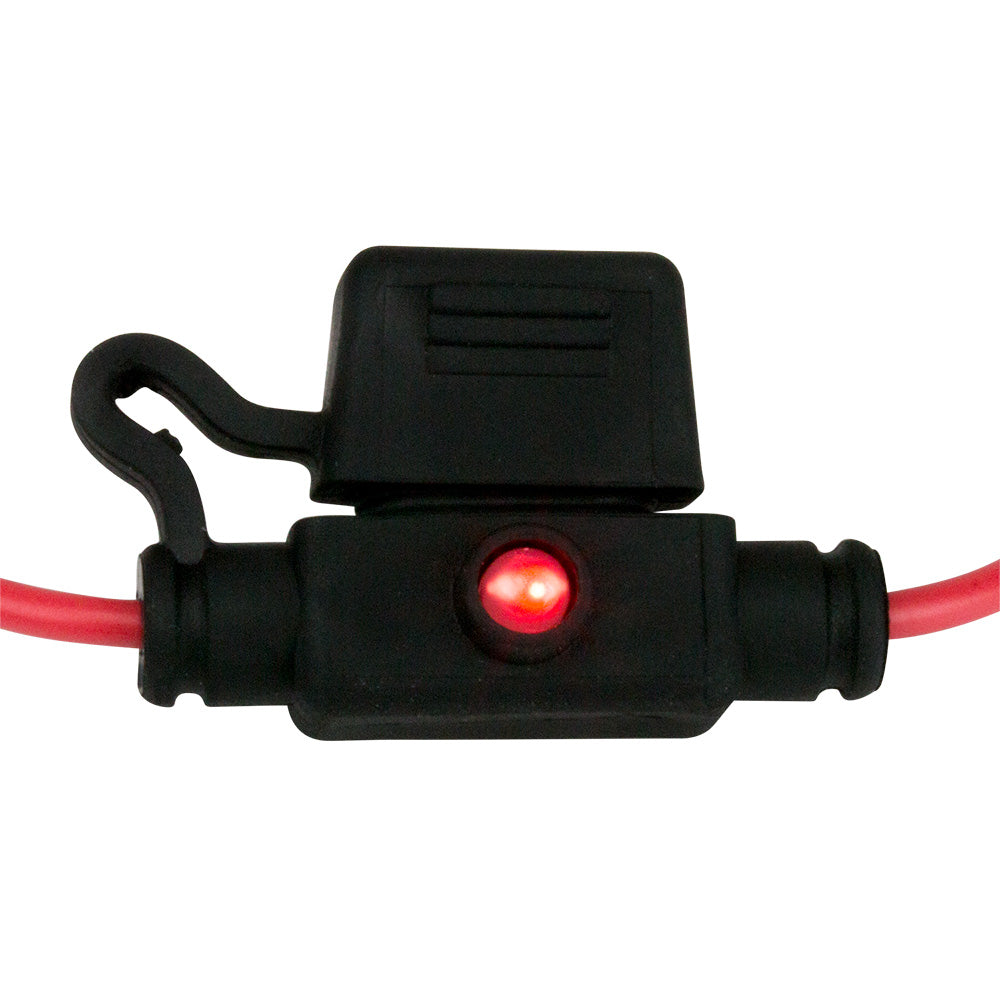 Sea-Dog ATM Mini Style Inline LED Fuse Holder - Up to 30A