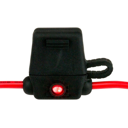 Sea-Dog ATO/ATC Style Inline LED Fuse Holder - Up to 30A