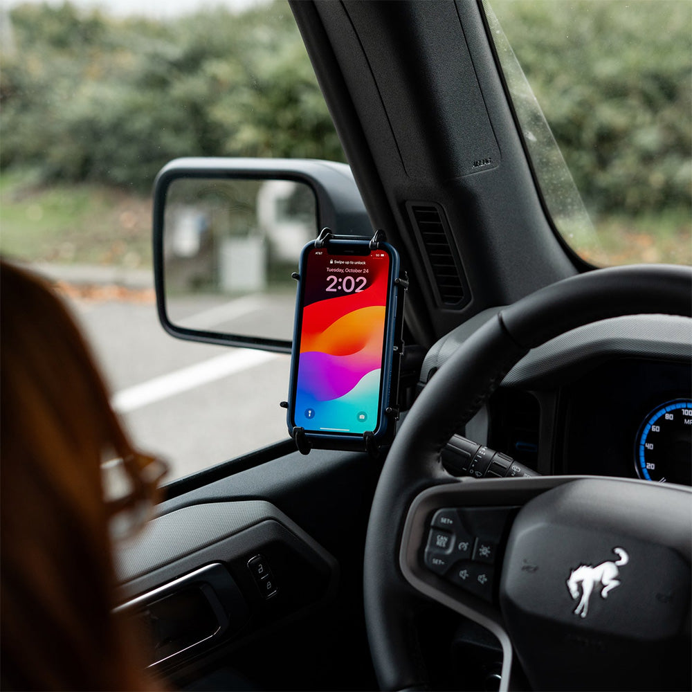 RAM Mount RAM Quick-Grip XL Phone Mount w/Grab Handle M6 Bolt Base