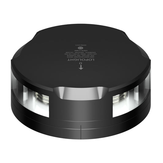 Lopolight Masthead/360-Degree Light - 2NM - Black Housing w/FB Base