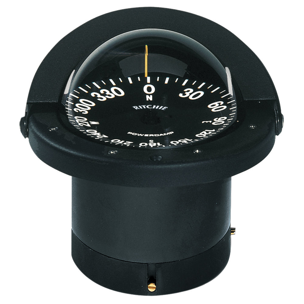 Ritchie FN-201 Navigator Compass - Flush Mount - Black [FN-201] | Compasses by Ritchie 