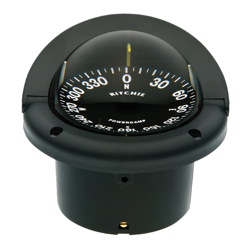 Ritchie HF-742 Helmsman Compass - Flush Mount - Black [HF-742] | Compasses by Ritchie 