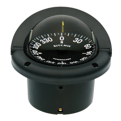 Ritchie HF-742 Helmsman Compass - Flush Mount - Black [HF-742] | Compasses by Ritchie 