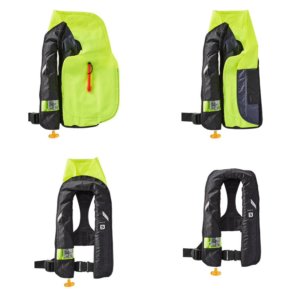 Bluestorm Stratus 35 Auto Type II Inflatable PFD - Hi-Vis