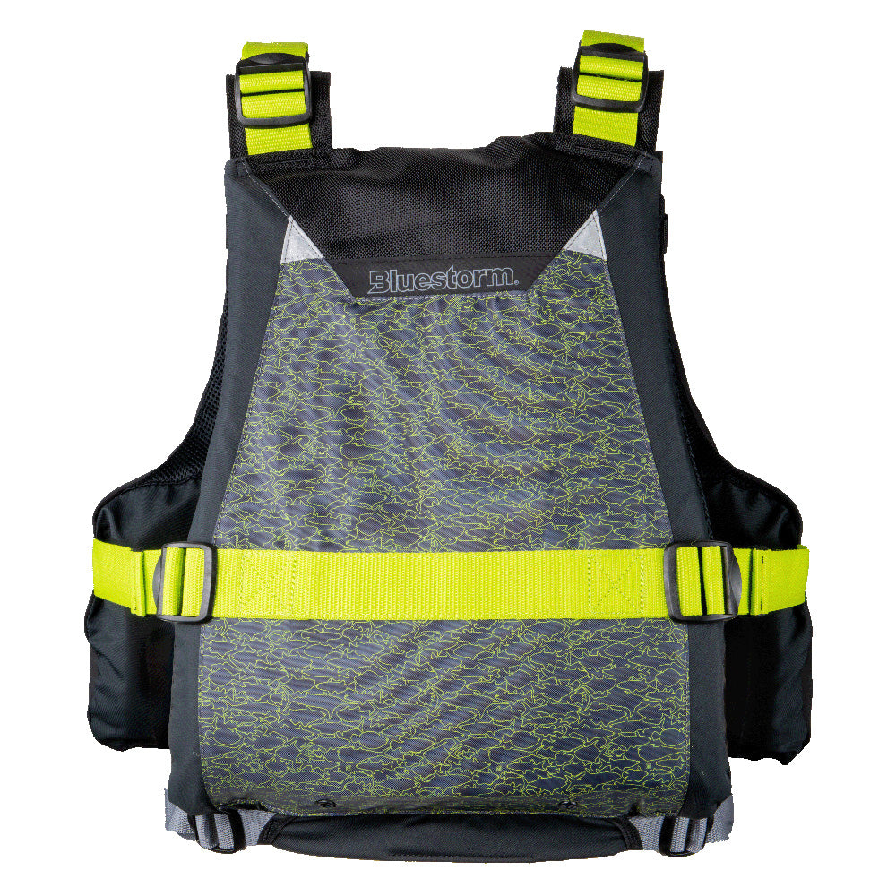 Bluestorm Motive Kayak Fishing Vest - Hi-Vis - 2XL/3XL