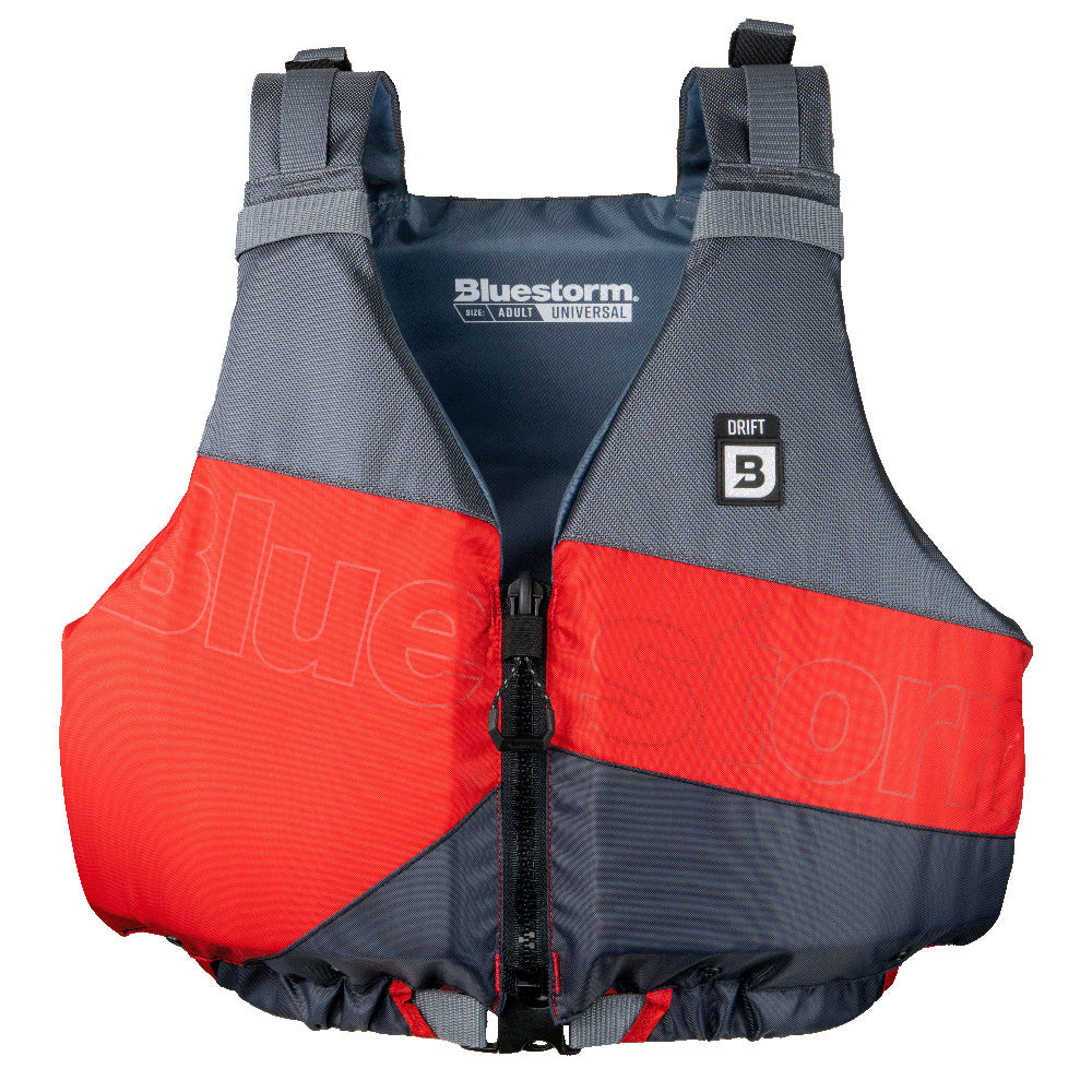 Bluestorm Drift Adult Universal Paddling Vest - Nitro Red