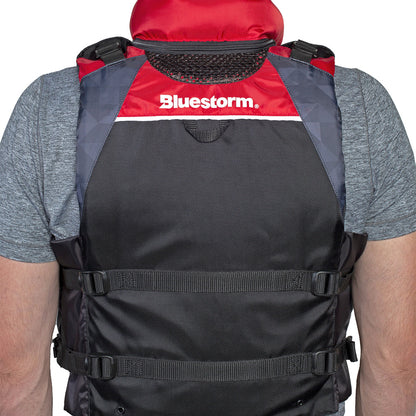 Bluestorm Classic Adult Fishing Life Jacket - Nitro Red - 2XL/3XL