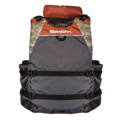 Bluestorm Classic Adult Fishing Life Jacket - Legendary Copper - L/XL