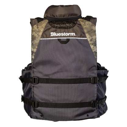 Bluestorm Classic Adult Fishing Life Jacket - Legendary Driftwood - S/M