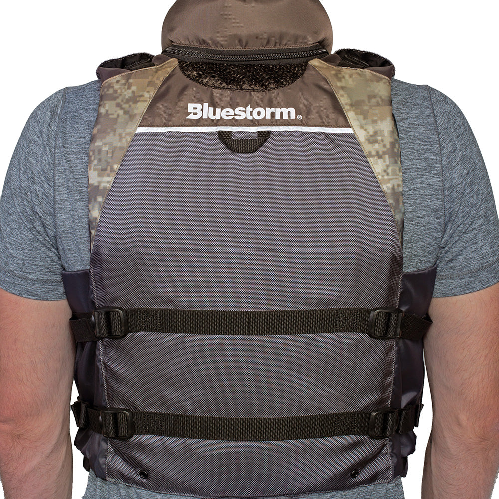 Bluestorm Classic Adult Fishing Life Jacket - Legendary Driftwood - L/XL