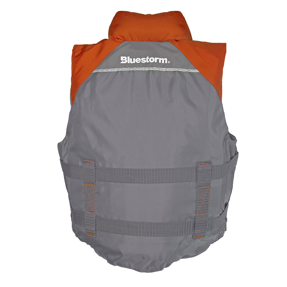 Bluestorm Classic Youth Fishing Life Jacket - Optic Orange